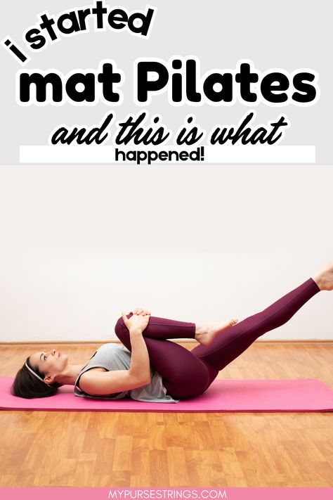 What happened when I added mat Pilates to my regular workout routine. From changes in my mental and physical health and other health benefits, I'll share why I won't give up my Pilates workouts. What Is Pilates Good For, Pilates Mat Exercises Workout, Pilates Benefits Inspiration, Pilates Facts, Pilates Results, Mat Pilates Workout, Pilates Workout Plan, Pilates Benefits, School Cheerleading