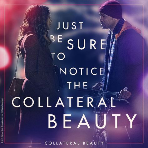 "Just be sure to notice the collateral beauty, it's the profound connection to everything" . From the movie: "Collateral Beauty". Collateral Beauty Quotes, Collateral Beauty Movie, Damage Movie, Collateral Beauty, Beauty Movie, Natural Beauty Brands, Quotes Tumblr, Movie Lines, Tv Quotes