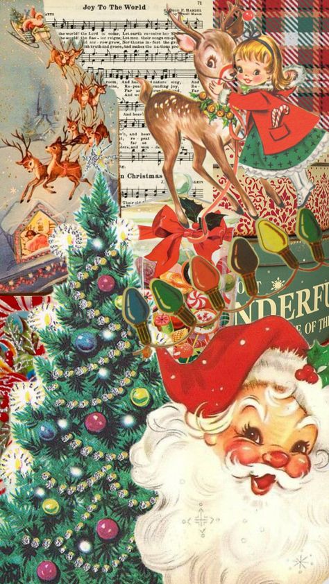 Vintage Christmas #vintagechristmas #cozyxmas Christmas Dreaming, Images Disney, Christmas Phone Wallpaper, Cute Christmas Wallpaper, Christmas Feeling, Holiday Wallpaper, Christmas Inspo, Wallpaper Iphone Christmas, Wonderful Time Of The Year