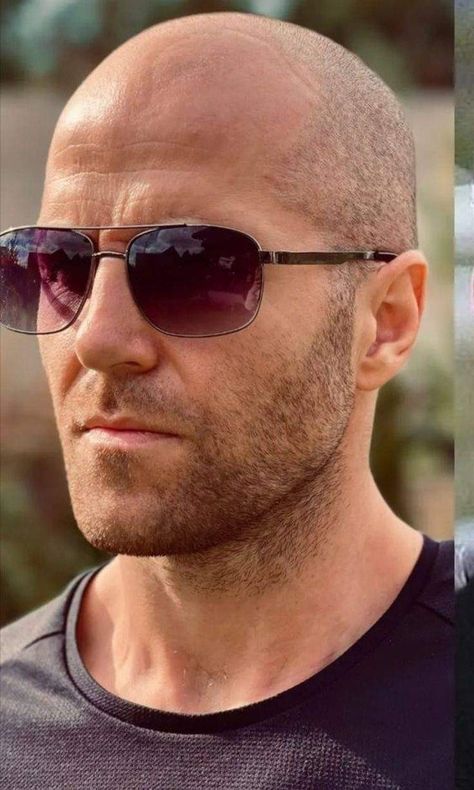 Good Looking Bald Men, Jason Stratham, Cp9 One Piece, Bald Men Style, Bald Look, Hard Men, Bald Men, Jason Statham, Short Hair Cuts