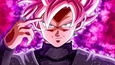 wallpaper for Pc Anime Face Drawing, Super Saiyan Rose, Goku Wallpaper, Black Goku, Slowed Reverb, Dragon Ball Painting, Dragon Ball Super Wallpapers, Anime Guys Shirtless, Goku Black