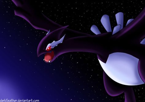 Dark Lugia Lugia Wallpaper, Lugia Art, Dark Lugia, Shadow Pokemon, Goofy Pokemon, Pokemon Colosseum, Shadow Lugia, Pokémon Gold And Silver, Dark Video