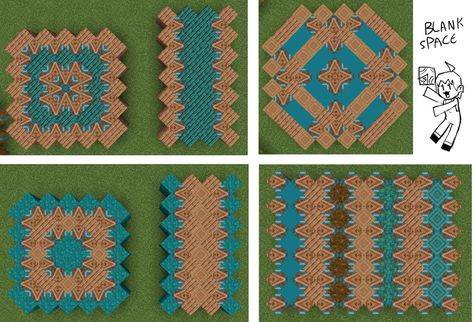 Minecraft Flooring Ideas, Minecraft Floor Designs, Minecraft Building Guide, Minecraft Blocks, Minecraft Structures, Bangunan Minecraft, Diy Minecraft, Glazed Terracotta, Minecraft Medieval