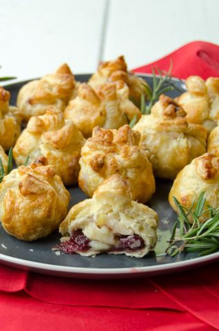 These apple cranberry mini Brie bites are super to serve to guests around the holidays, but they really could be your go-to appetizer year round. #bluejeanchef #appetizer #holidayentertaining #puffpastrybites #airfryer #airfryerrecipes #airfryeverything #airfrygenius Mini Brie Bites, Cranberry Brie Bites, Blue Jean Chef, Cranberry Brie, Brie Bites, Lets Get Started, Apple Cranberry, Christmas Menu, Cooking Lessons