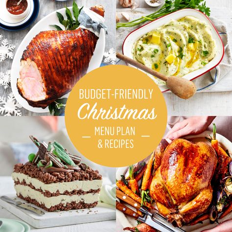 Budget Christmas Menu Plan 2022 | myfoodbook Budget Christmas Dinner, Homemade Trifle, Healthy Christmas Menu, Traditional Christmas Menu, Apricot Glazed Chicken, Budget Dinners, Easy Custard, Mint Desserts, Affordable Recipes