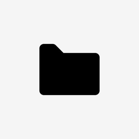 Black File Icon, Black Folder Icon, Black Folder, File Icon, Icon Files, Mail Icon, Folder Icon, Free Cut Files, Black Peach