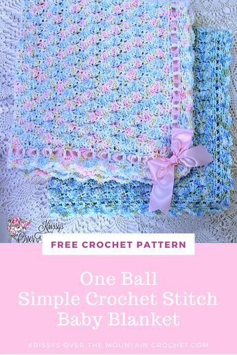 Shell Baby Blanket Crochet Pattern, Free Crochet Patterns For Baby Blankets Easy, Free Baby Blanket Crochet Patterns Easy, Quick Crochet Baby Blanket Free Pattern, Crochet Crib Blanket, Crocheted Baby Blankets, Charity Crochet, Mountain Crochet, Baby Blanket Free Crochet Pattern