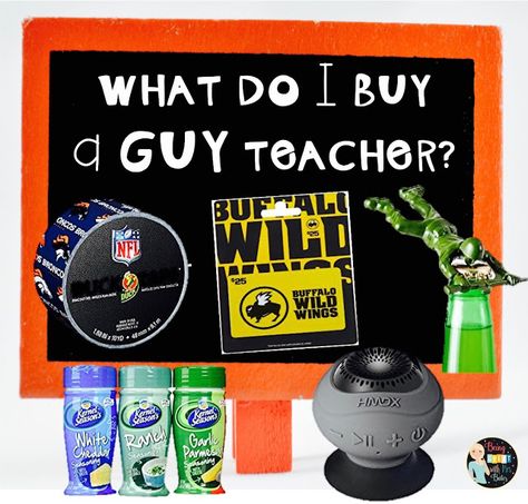 Being Great with Mrs. Bates: What Do I Buy A Guy Teacher? Inexpensive Gift Ideas, Appreciation Gifts Diy, Guy Gifts, Teacher Appreciation Gifts Diy, Gifts For Guys, Male Teacher, Teachers Gifts, Amazon Favorites, First Anniversary Gifts