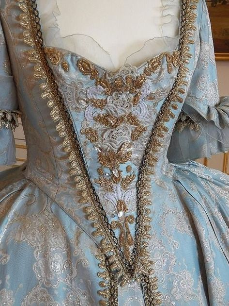 Mystery dress! 18th Century Dresses, Rococo Dress, 18th Century Dress, Rococo Fashion, 18th Century Clothing, Century Dress, Period Dress, 18th Century Fashion, Old Dresses