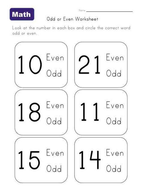 learn even odd worksheet Even Numbers Worksheet, Winter Math Worksheets, Odd And Even Numbers, Even Numbers, Numbers Worksheet, Numbers Worksheets, Kindergarten Skills, 2nd Grade Math Worksheets, Numbers Kindergarten