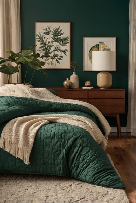 Discover the secrets behind the widespread appeal of neutral color schemes in modern bedroom decor. Uncover the allure of contemporary design trends. #ad     #Colortrend #wallpaint2024  #color2024  #DIYpainting  ##DIYhomedecor  #Fixhome Green Bedroom Decor, Solid Wood Kitchen Cabinets, Contemporary Bedroom Design, Bedroom Trends, Modern Bedroom Decor, Neutral Color Scheme, Bedroom Green, Contemporary Bedroom, Bedroom Colors