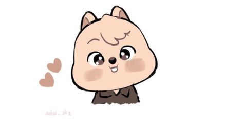 Quokka Animal, Zoo Drawing, Jisung Stray Kids, Han Quokka, Kids Zoo, Stray Kids Seungmin, Dessin Adorable, Kids Icon, Cute Little Drawings