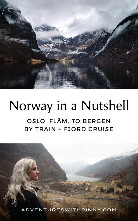 Norway in a Nutshell: Oslo, Flåm, Bergen by Train and Fjord Cruise — Adventures with Pinny Oslo To Bergen Train, Day Trips From Bergen Norway, What To Do In Norway, Nordic Vacation, Norway Honeymoon, Norway Itinerary, Flam Norway, Norway Vacation, Calligraphy Business