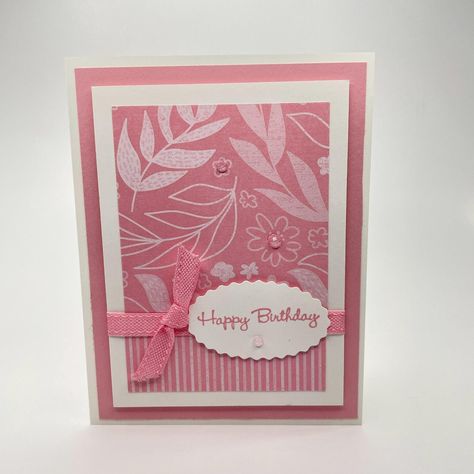 Embossed christmas cards