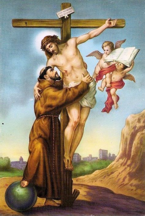 St Francisco, St Francis Assisi, Catholic Wallpaper, St Francis Of Assisi, Jesus Christ Painting, Jesus And Mary Pictures, Catholic Images, Christian Prints, Francis Of Assisi