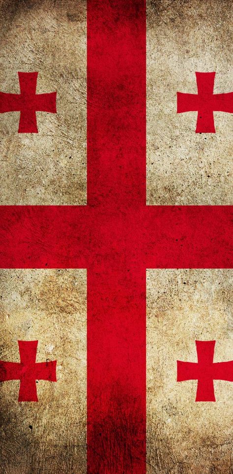 Georgia Flag Wallpaper, Georgia Wallpaper Iphone, Georgian Wallpaper, Uk Flag Wallpaper, Zedge Wallpapers, Knights Templar Symbols, Georgian Culture, Georgian Flag, Bob Marley Artwork