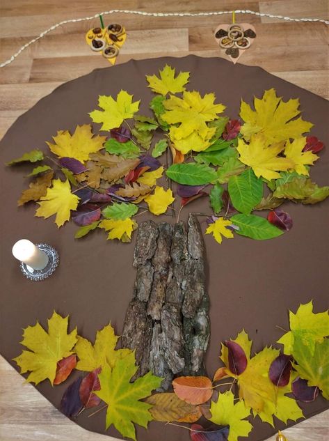 Art Activities For Toddlers, Fall Arts And Crafts, Leaf Crafts, Diy Decor Ideas, Home Diy Ideas, Fall Crafts For Kids, Autumn Crafts, Budget Home, Home Diy Decor