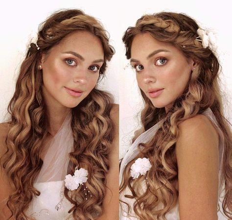 Mamma Mia Hairstyles, Mamma Mia Wedding, Jackie Wyers, Holy Matrimony, Natural Wedding Makeup, Wedding 2025, Personal Aesthetic, Greece Wedding, Mama Mia