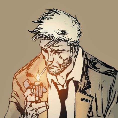 John Constantine Icon Comic, John Constantine Pfp, John Constantine Wallpaper, John Constantine Icon, John Constantine Comic, Constantine Comic, Hellblazer Comic, Constantine Hellblazer, Comic Icons