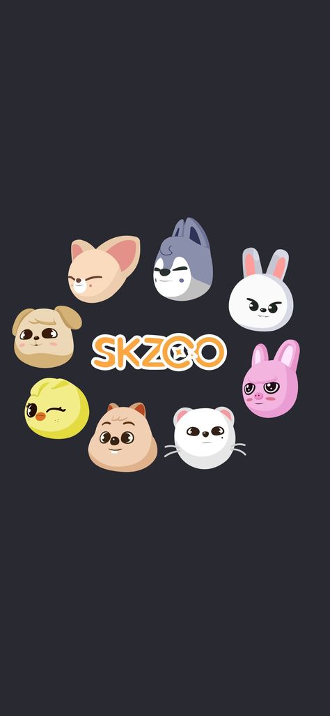 ©skizwpp | skzoo stray kids skz bangchan han jisung lee know minho changbin hyunjin i.n jeongin seungmin felix wallpaper Skz Zoo Wallpaper, Zoo Wallpaper, Skzoo Wallpaper, Skz Bangchan, Skz Wallpaper, Kids Zoo, Hyunjin And In, Roxy Shoes, Ocean Kids