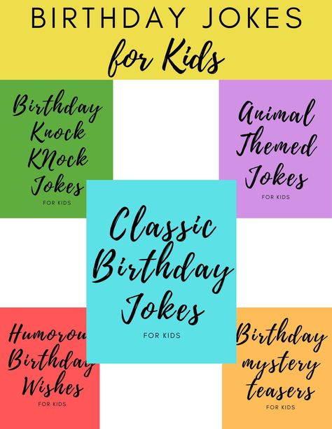 This collection of birthday jokes for kids is the perfect way to add a sprinkle of fun to any birthday party or celebration. Whether you're a parent planning a party, a teacher looking for classroom fun, or just in search of a chuckle to brighten your child's day, these kid-friendly birthday jokes are sure to be a hit 🎉🎈😄 #KidsBirthdayJokes #BirthdayFun #LaughOutLoudKids Birthday Jokes For Kids, Birthday Day Ideas, Funny Birthday Card Messages, Best Kid Jokes, Jokes For Kids Hilarious, Birthday Pranks, Funny Birthday Jokes, Funny Birthday Message, Ideas For Kids Activities