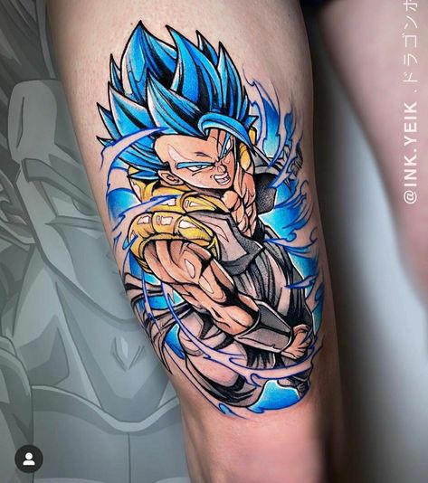 Goku Tattoo Design, Dragon Ball Z Tattoo, Goku Tattoo, Shen Long Tattoo, Dbz Tattoo, Pikachu Tattoo, Tattoo Son, Ball Tattoo, Z Tattoo