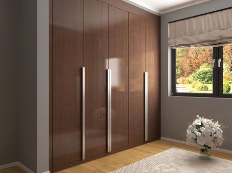 Fancy Bedroom Furniture, Simple Wardrobe Design, Brown Wardrobe, Small Bedroom Wardrobe, Wardrobe Design Ideas, Brown Furniture Bedroom, Wardrobe Design Modern, Wardrobe Interior Design, Build A Closet