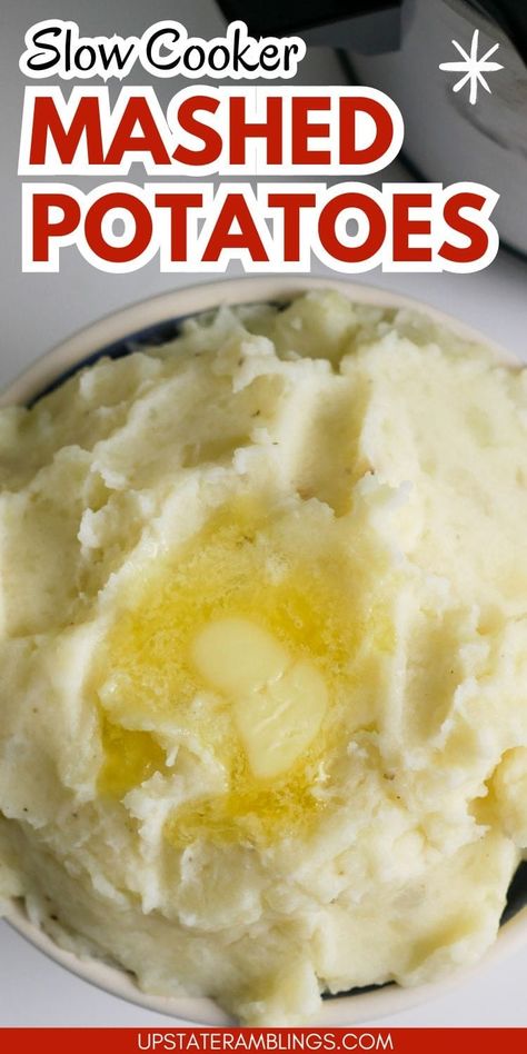 Looking for a no-fuss way to prepare mashed potatoes? Our slow cooker recipe is the answer! With just a few ingredients and zero hands-on time, you’ll have perfectly smooth and rich mashed potatoes ready for any meal or special occasion. Mashed Potato Recipes Crockpot, How To Cook Mashed Potatoes In Crock Pot, Slow Cooker Mash Potatoes Recipe, Keep Mashed Potatoes Warm In Crock Pot, Overnight Mashed Potatoes Crock Pot, Crockpot Mashed Potatoes Sour Cream, Crockpot Potatoes Mashed, Mashed Potatoes Recipe Skin On, How To Keep Mashed Potatoes In Crockpot