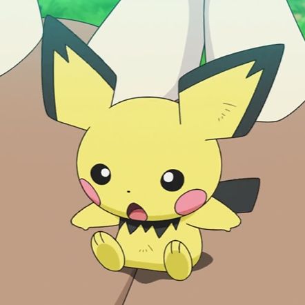 Pichu Icon, Pokemon Emoji, Cute Pokemon Pfp, Pokemon Amv, Pichu Pikachu Raichu, Dark Type Pokemon, Pichu Pokemon, Pikachu Funny, Pikachu Raichu