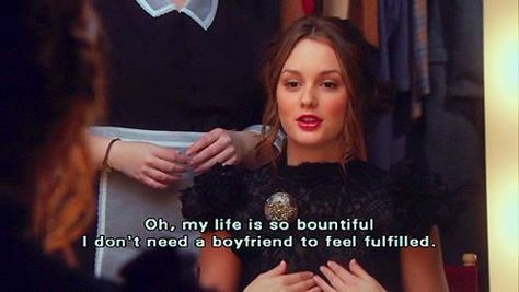 Waldorf Quotes, Need A Boyfriend, Blair Waldorf Quotes, Gossip Girl Quotes, Blair Waldorf Gossip Girl, Stile Blair Waldorf, Gossip Girl Blair, Jenny Humphrey, Nate Archibald