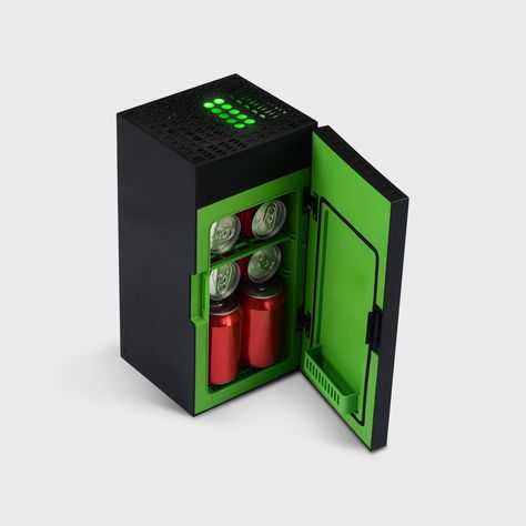 If you're a gaming enthusiast, you know that having the ultimate gaming setup is crucial. And what better addition to your gaming area than the Xbox Series X Replica Mini Fridge? This mini fridge is not just any ordinary cooler—it's a scale replica of the iconic Xbox Series X console, designed to elevate your gaming experience to the next level. And the best part? You can get it at an incredible deal of $34.98, down 55% from its regular price of $79, exclusively at Walmart.   Imagine having… Xbox Mini Fridge, Top Of Fridge, Cold Pizza, Xbox Logo, Table Column, Gaming Area, Room Things, Play Kitchen Accessories, Electric Pressure Cooker