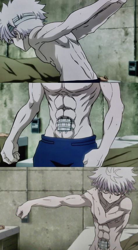 Killua Physique, Killua Sixpack, Studio Ghibli Crafts, Photos Of Celebrities, 2160x3840 Wallpaper, Killua Zoldyck, Anime Guys Shirtless, Anime Crafts, Hunter Anime