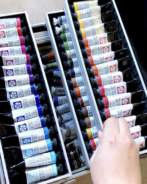 Watercolor Paint Storage, Paint Tubes Storage, Tube Paint Storage, Acrylic Paint Tube Storage Ideas, Watercolor Tube Storage, Liquid Watercolor Paint Storage, Acrylic Paint Tube Storage, Art Supplies Gift, Art Supplies Storage