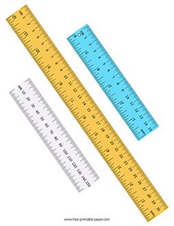 Printable Ruler Templates, Printable Rulers Free, Reading A Ruler, Giant Ruler, Printable Ruler, Ruler Cm, Ruler Measurements, Kawaii School Supplies Measures & Rulers, Mm Ruler