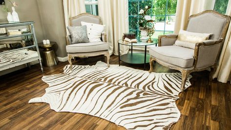 Floor Rugs Diy, Faux Zebra Rug, Zebra Print Bedding, Zebra Skin Rug, Zebra Print Rug, Zebra Hide, Zebra Rug, Living Room Classic, Print Rug