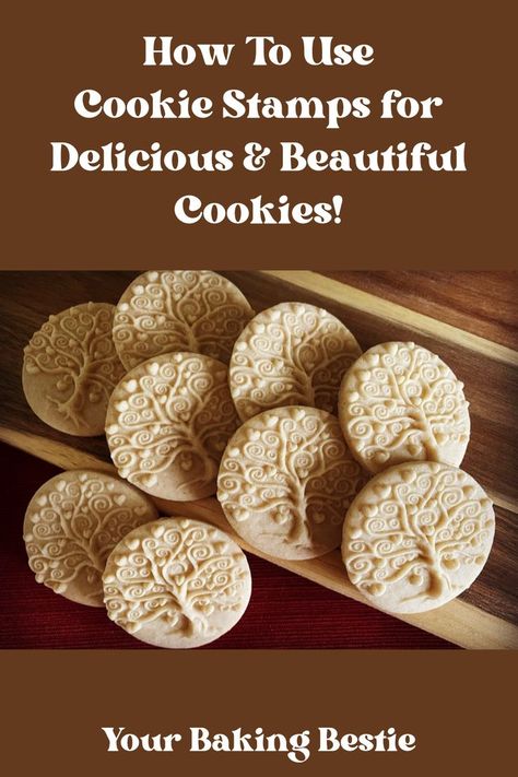 Cookie Stamps Pumpkin Spice Sugar Cookies Recipe, Cookie Stamp Recipe, Cookie Recipe For Embossed Rolling Pin, Stamp Cookies Recipe, Stamped Cookies, Pumpkin Spice Cookie Recipe, Pumpkin Spice Sugar Cookies, Cut Out Cookie Recipe, Wood Cookies