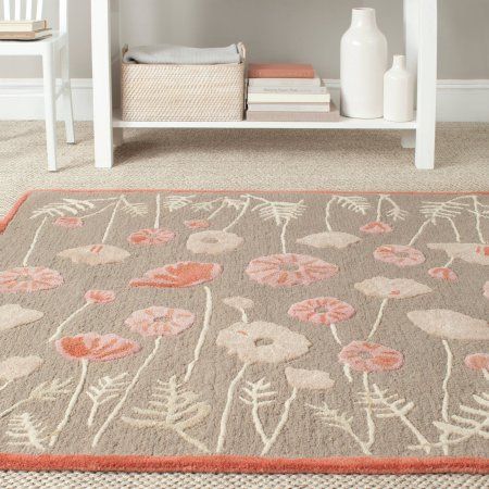 Contemporary Study, Floral Pattern Rug, Floral Area Rug, Carpet Cleaning Hacks, Viscose Rug, Carpet Styles, Stair Runner Carpet, Floral Area Rugs, Modern Carpet