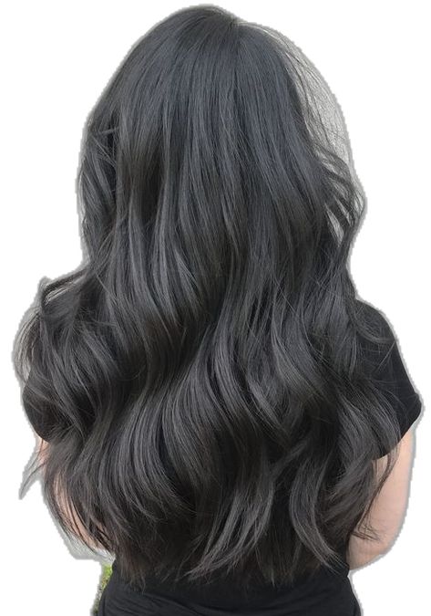 Dark Grey Hair Color, Dark Grey Hair, Grey Blending, Grey Hair Color, Grey Hair, Cut And Color, Blending, Dark Grey, Hair Color