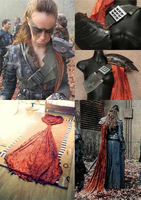 Lexa Cosplay, Lexa The 100 Costume, Vikings Costume Diy, Future Costume, Lexa The 100, The 100 Clexa, Viking Costume, Marvelous Designer, Fantasias Halloween