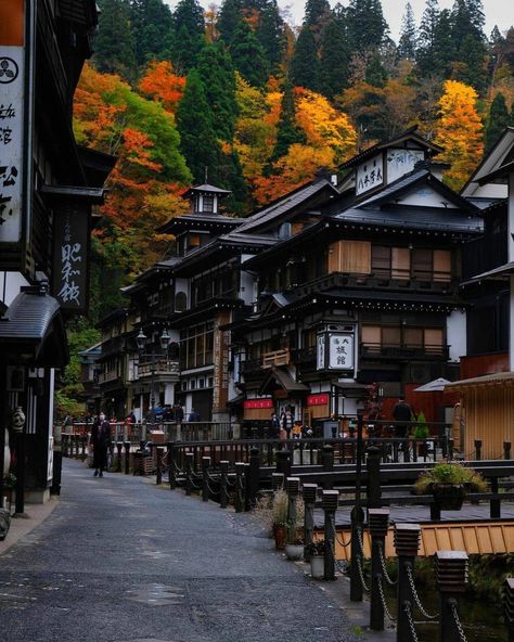 Ginzan Onsen, North Europe, Japan Photography, Yamagata, Fall Foliage, Japan Travel, Fall Colors, Japan, Photography