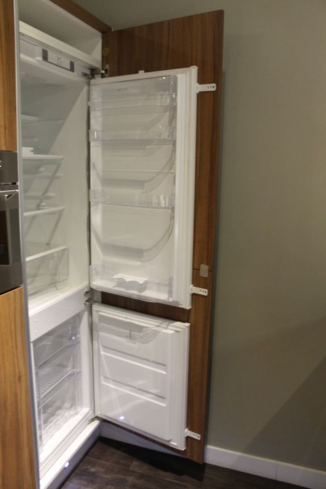 Kitchen Hidden Refrigerator, Fridge Hide Ideas, Concealed Fridge Cabinet Doors, Refrigerator Hidden In Cabinet, Fridge Hidden In Cabinets, Hidden Refrigerator Cabinet, How To Hide Fridge In Kitchen, Hidden Fridge Cabinet, Kitchen Hidden Fridge