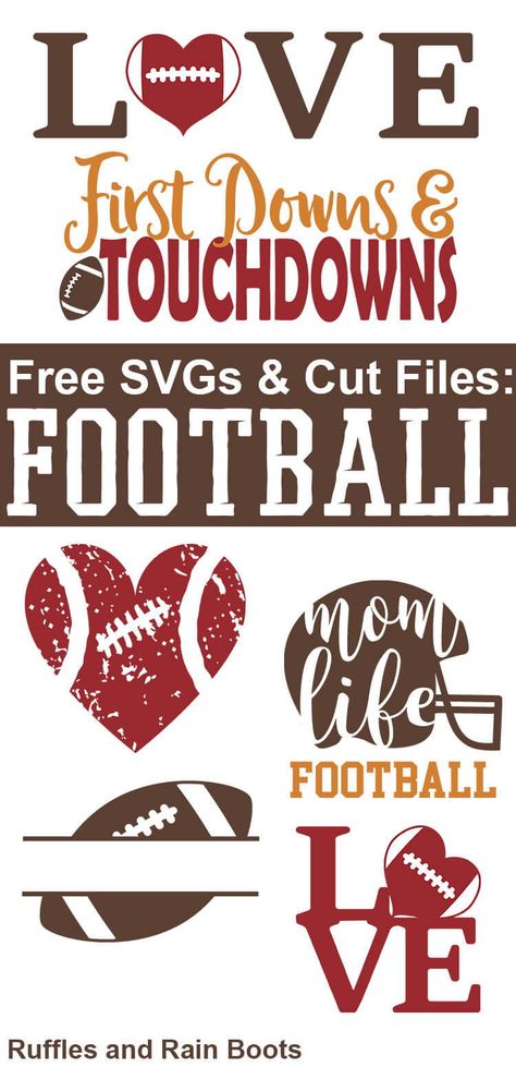 Vinyle Cricut, Christmas Svgs, Htv Projects, Cricut Images, Free Svgs, Free Football, Love Football, Cricut Craft, Cricut Free