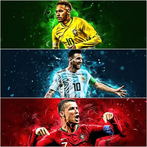 Neymar Cristiano Ronaldo, Messi And Ronaldo Wallpaper, Messi Y Cristiano, Neymar Pic, Cristiano Messi, Neymar Videos, Cristiano Ronaldo And Messi, Cr7 Vs Messi, Messi Vs Ronaldo