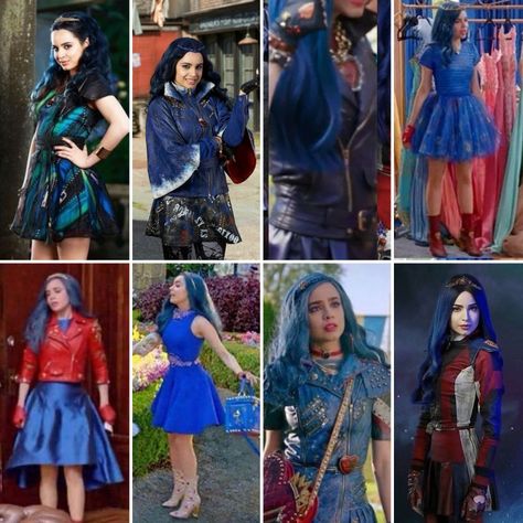 Descendants Mals Outfits, Evie Descendants Outfit, Evie Descendants Costume, Dti Outfits Mal And Evie, Descendants Evie Outfits, Descendants Outfits, Evie Costume Descendants, Mal Descendants 2 Costume, Evie Descendants 2 Outfit