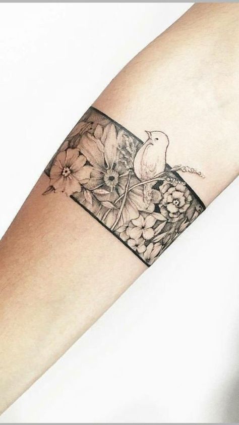 Animal Bracelet Tattoo, Cuff Bracelet Tattoo, Tattoo Cuffs For Women, Arm Cuff Tattoo For Women, Upper Arm Band Tattoo For Women, Cuff Tattoo Wrist, Body Ornament, Tattoo Band, Cuff Tattoo