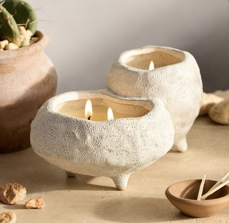 Clay Candle Holders, Pottery Candle Holder, Juicy Peach, Clay Candle, Pottery Candle, Pottery Crafts, Diy Pottery, Ceramics Pottery Art, Ceramics Projects