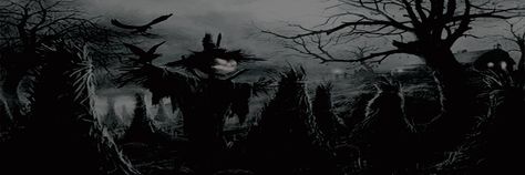 Creepy Header, Horror Header, Goth Header, Halloween Twitter Headers, Halloween Header, Bella Core, Funny Facebook Cover, Twitter Pfp, Halloween Layout