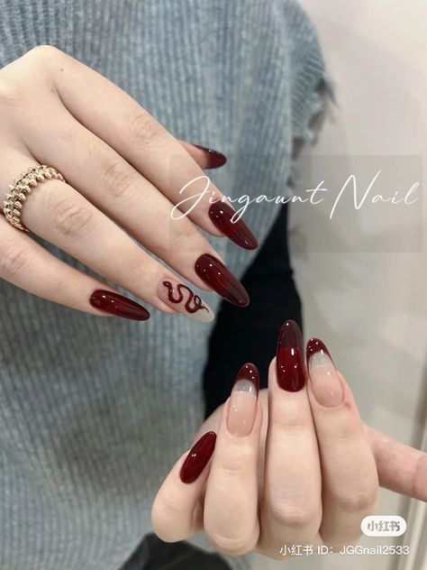 Trendy Classy Nails, Nail Tattoos, Swag Ideas, Wine Nails, Christmas Gel, Nagel Tips, Christmas Gel Nails, Nail Type, Casual Nails