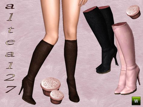 altea127's Simple boots (request) Sims 3 Shoes, Sims 3 Cc Clothes, Sims 3 Cc, Sims 3 Cc Finds, Sims 3 Mods, Cc Shoes, Sims 4 Cc Shoes, Autumn Trends, Sims 4 Cas