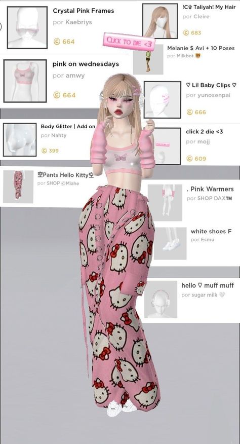 Imvu Avi Ideas Cute, Cute Imvu Avatars Ideas, Imvu Avi Ideas Y2k, Imvu Clothes Ideas, Fit Imvu, Imvu Avatar Ideas, Imvu Avi Ideas, Outfit Ideas Goth, Egirl Style